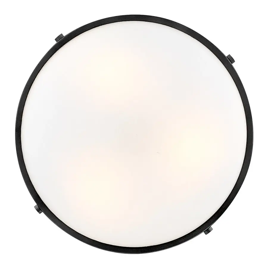 Gus Medium Semi-Flush Mount in Black - Image 5