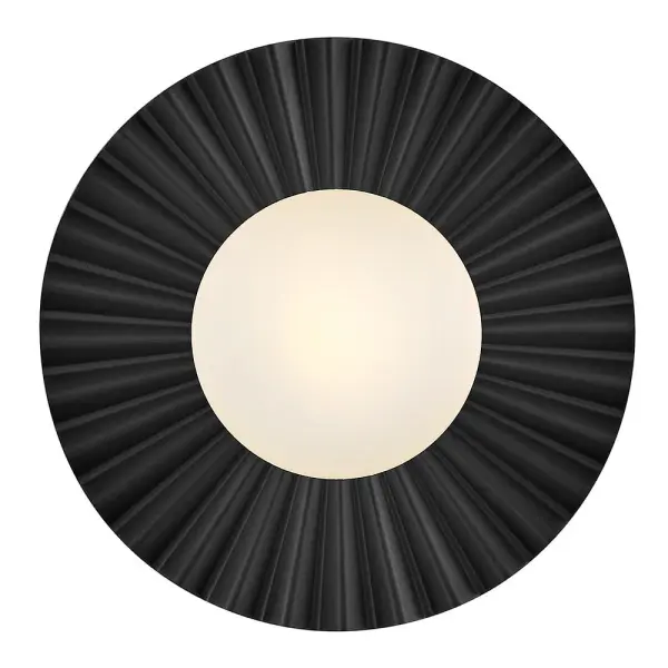 Stevie Small Flush Mount or Sconce in Black - Image 4