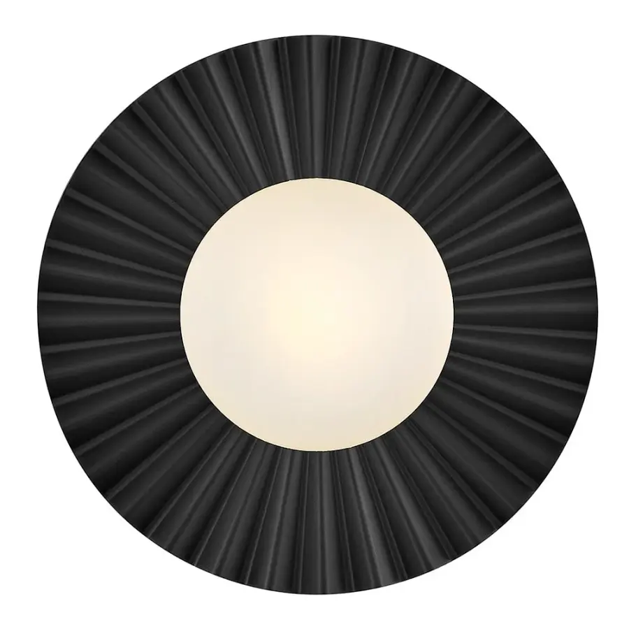 Stevie Small Flush Mount or Sconce in Black - Image 4