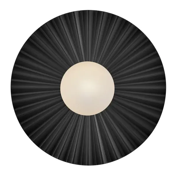 Stevie Medium Flush Mount or Sconce in Black - Image 6