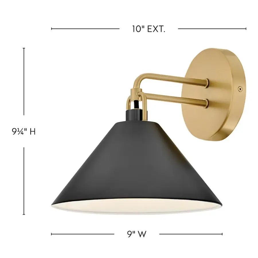 Milo Small Single Light Sconce - Image 1