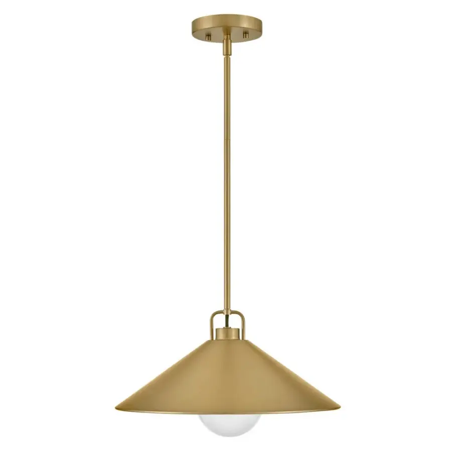 Milo Large Pendant in Lacquered Brass - Image 3