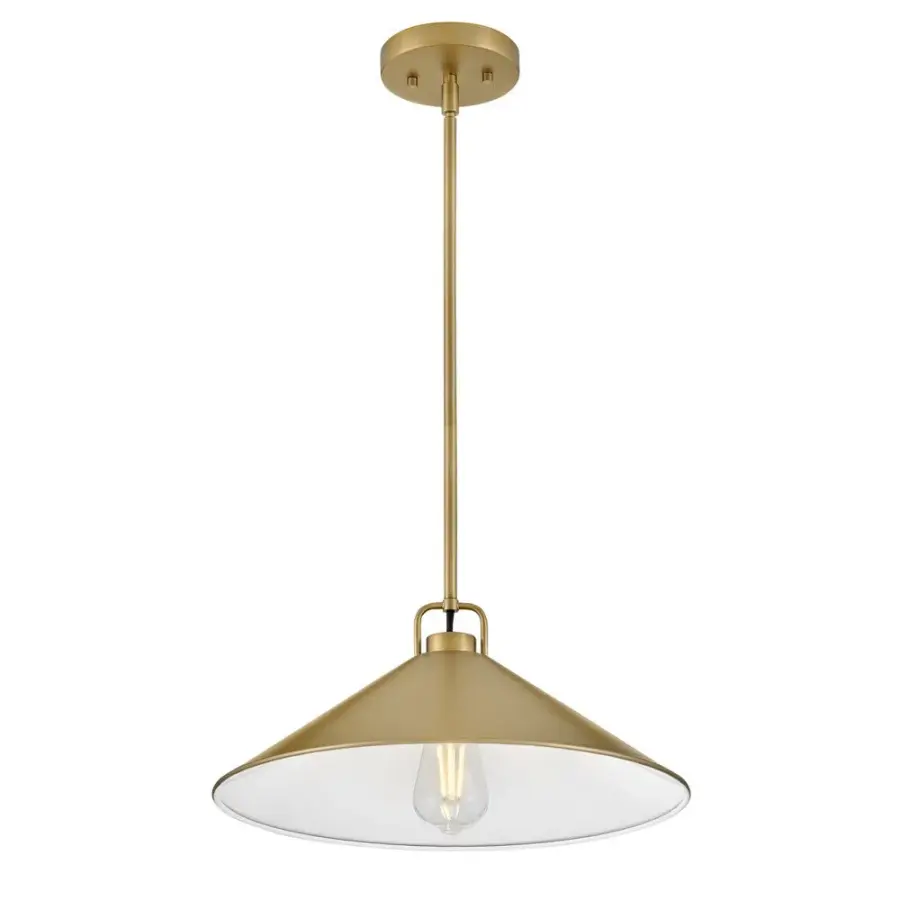 Milo Large Pendant in Lacquered Brass - Image 4