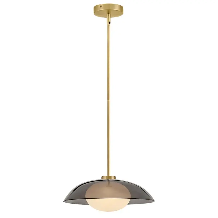 Jace Medium Pendant in Lacquered Brass - Image 1