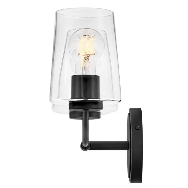 Kline Small Two Light Vanity in Black - Image 3