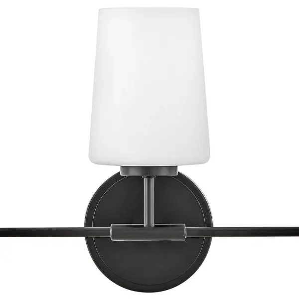 Kline Medium Three Light Vanity in Black - Image 3