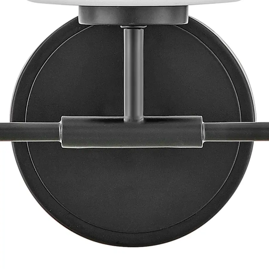 Kline Medium Three Light Vanity in Black - Image 4