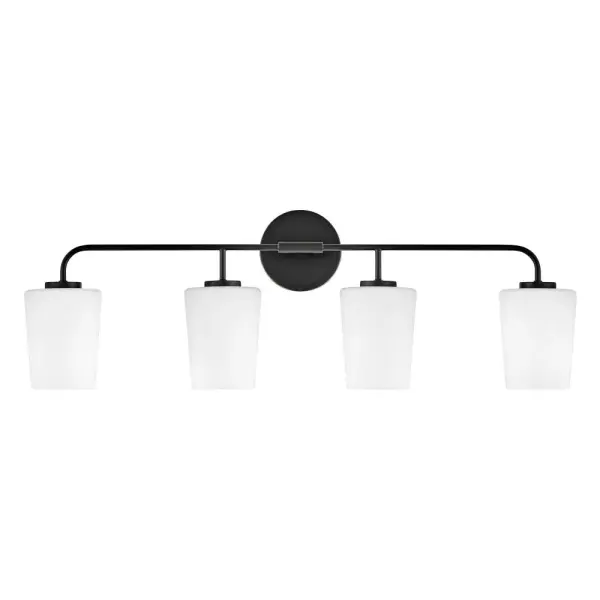 Kline Large Four Light Vanity in Black - Image 3