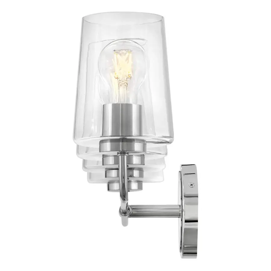 Kline Large Four Light Vanity in Chrome - Image 5
