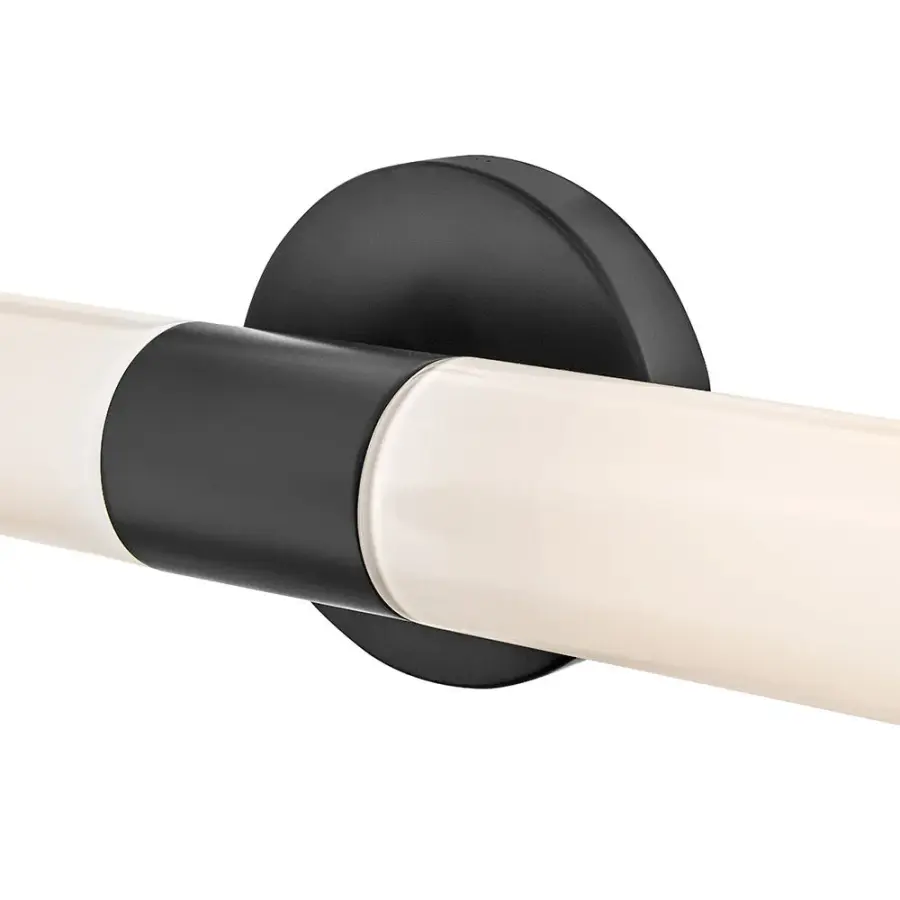 Shea Large Two Light Vanity in Black - Image 4