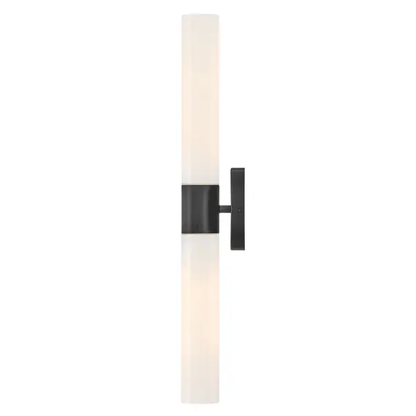 Shea Large Two Light Vanity in Black - Image 6