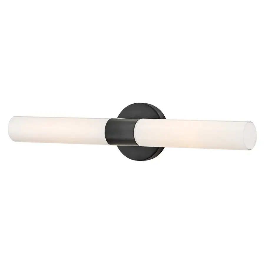 Shea Large Two Light Vanity in Black - Image 7