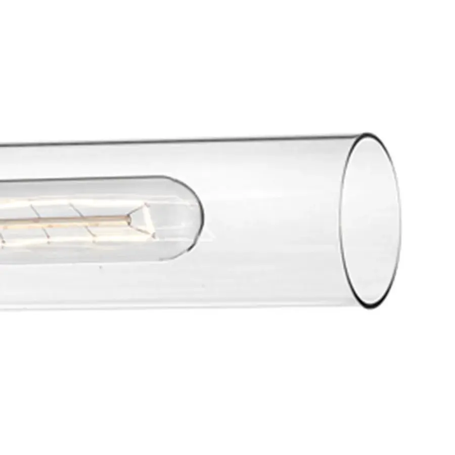 Shea Large Two Light Vanity in Black - Image 6