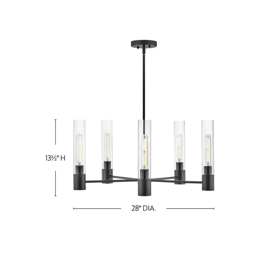 Shea Medium Single Tier Chandelier - Image 2