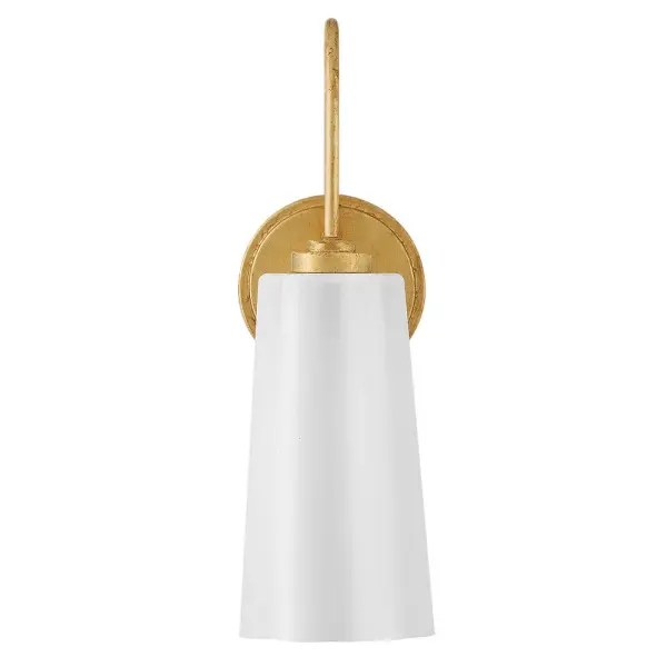 Honey Single Light Vanity in Distressed Brass - Image 3