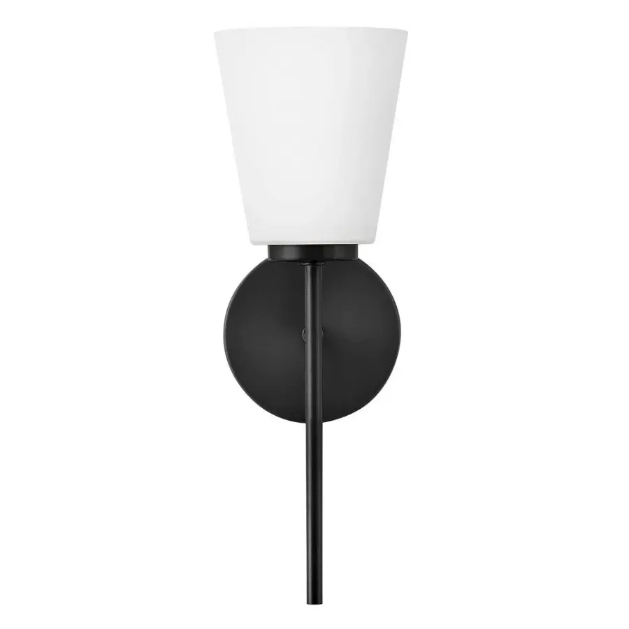 Bri Medium Single Light Vanity in Black - Image 3