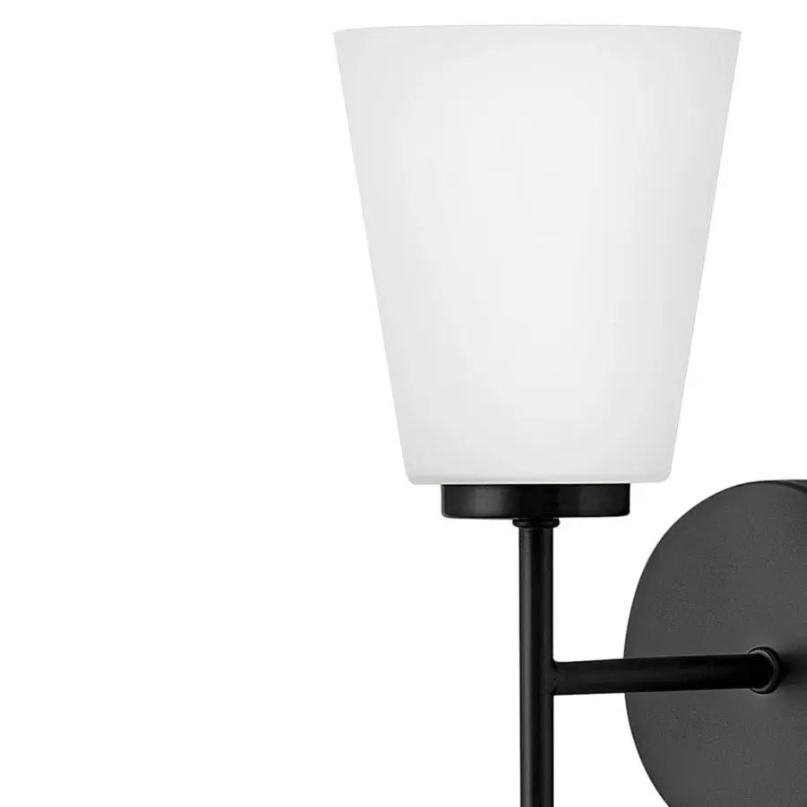 Bri Medium Single Light Vanity in Black - Image 5