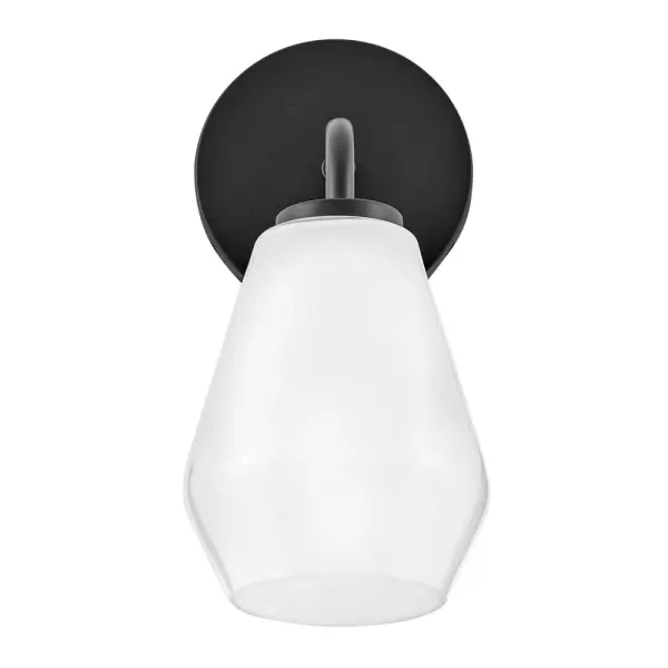 Gio Medium Single Light Vanity in Black - Image 4