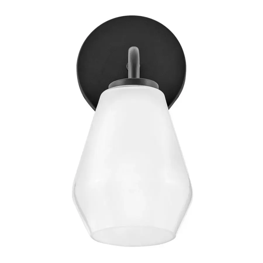 Gio Medium Single Light Vanity in Black - Image 4