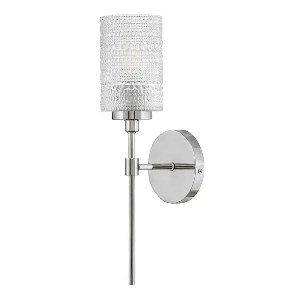 Mabel Medium Single Light Sconce in Chrome - Image 3