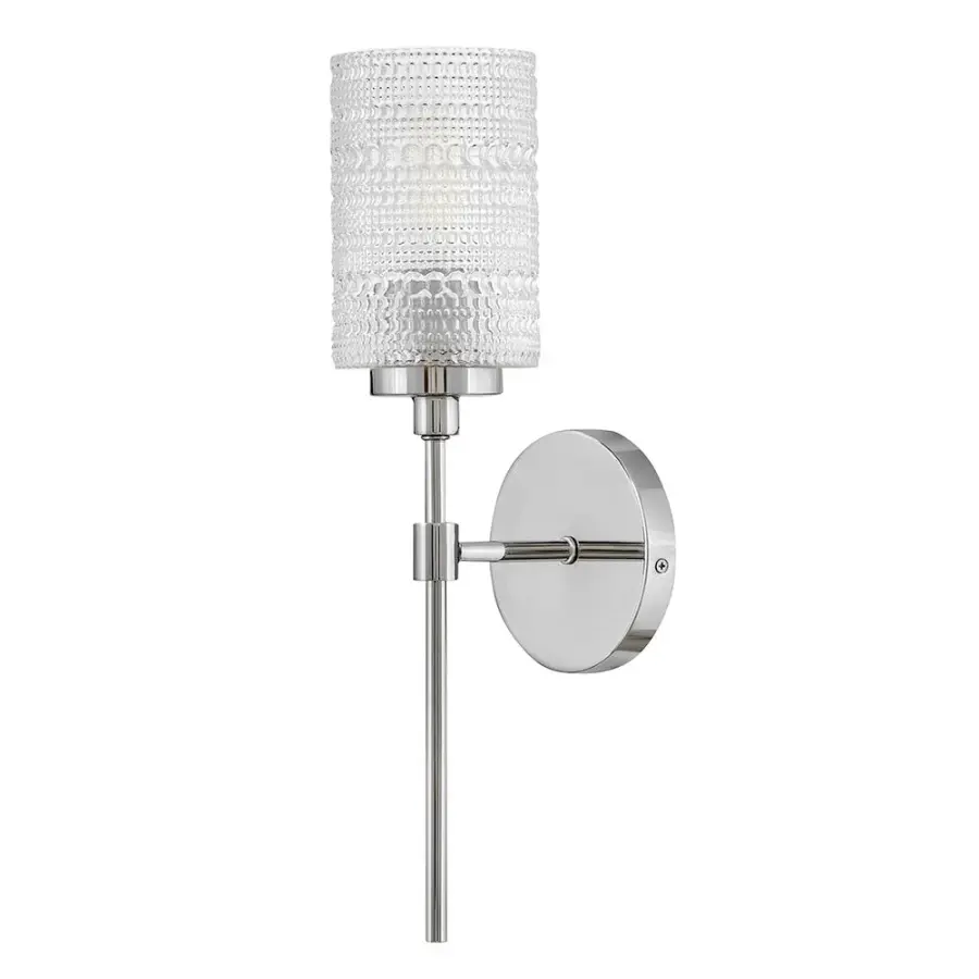 Mabel Medium Single Light Sconce in Chrome - Image 3