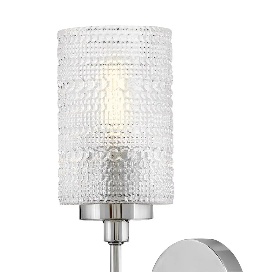 Mabel Medium Single Light Sconce in Chrome - Image 4