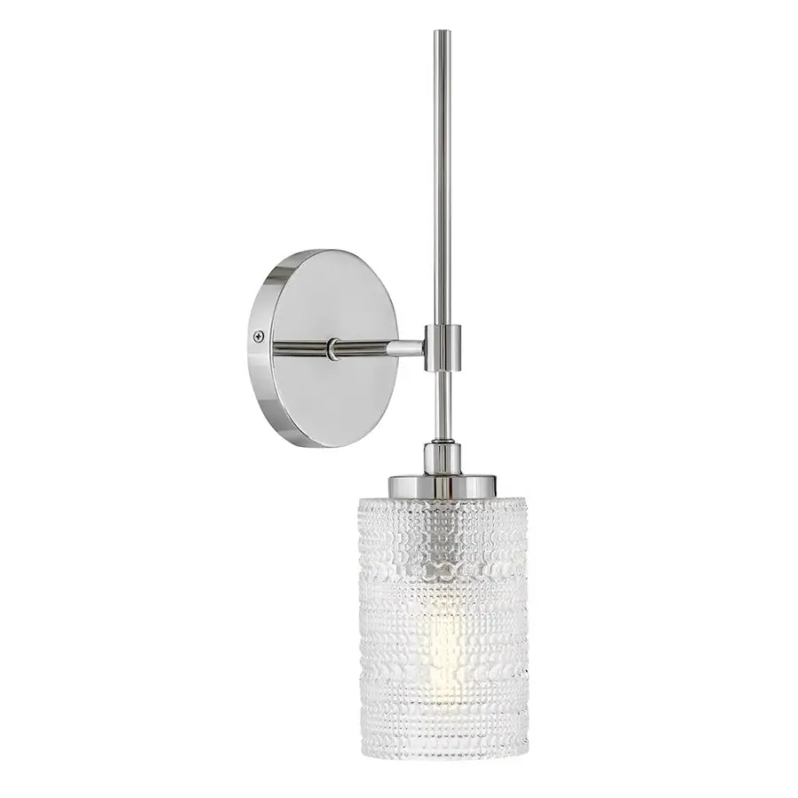 Mabel Medium Single Light Sconce in Chrome - Image 7