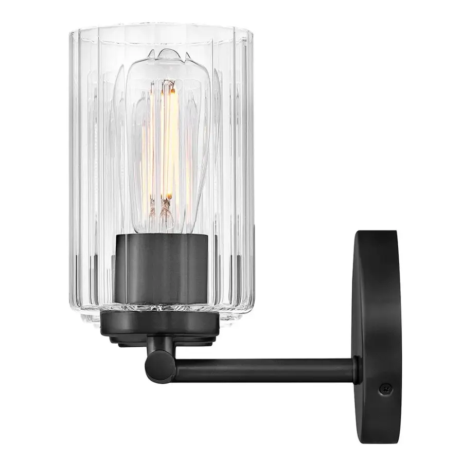 Leta 3-Light Vanity Light in Black - Image 5