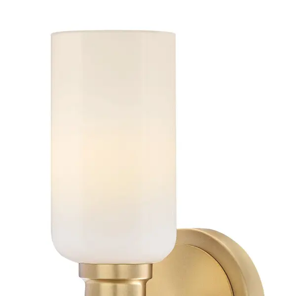 Naomi Medium Two Light Sconce in Lacquered Brass - Image 4