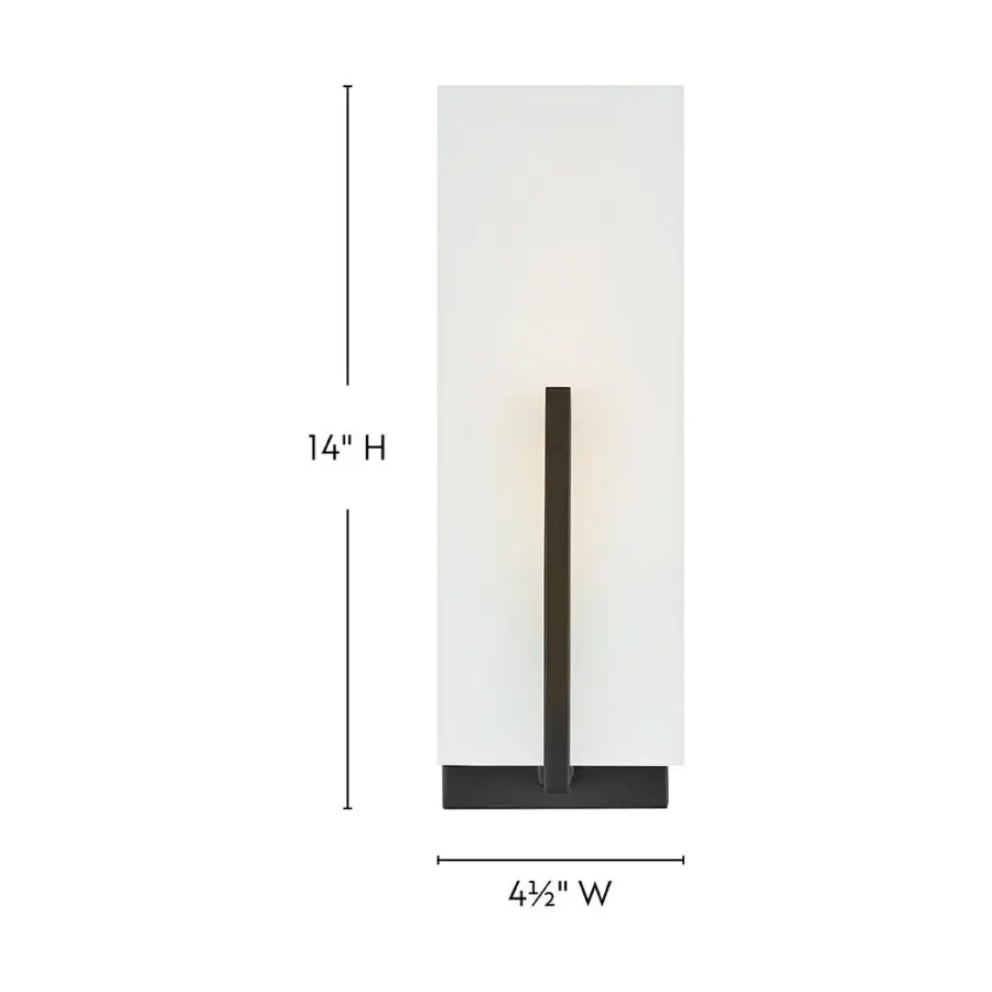 Roman Medium Single Light Sconce in Black - Image 2