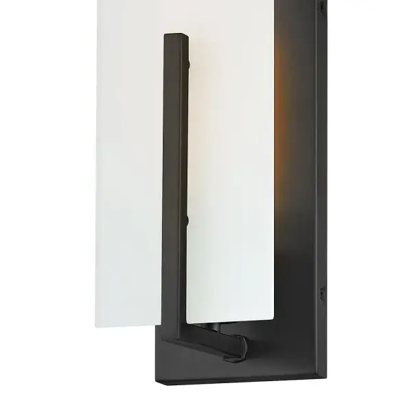 Roman Medium Single Light Sconce in Black - Image 4