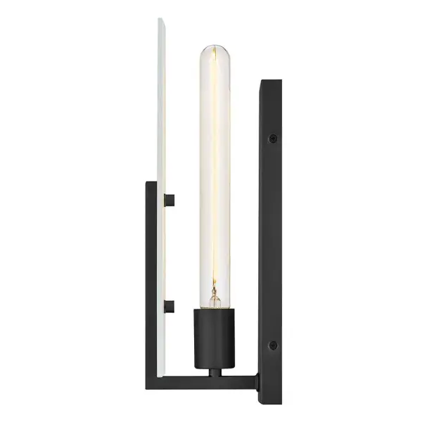 Roman Medium Single Light Sconce in Black - Image 6