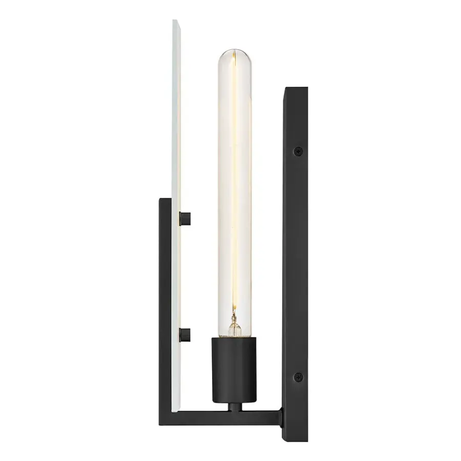 Roman Medium Single Light Sconce in Black - Image 6