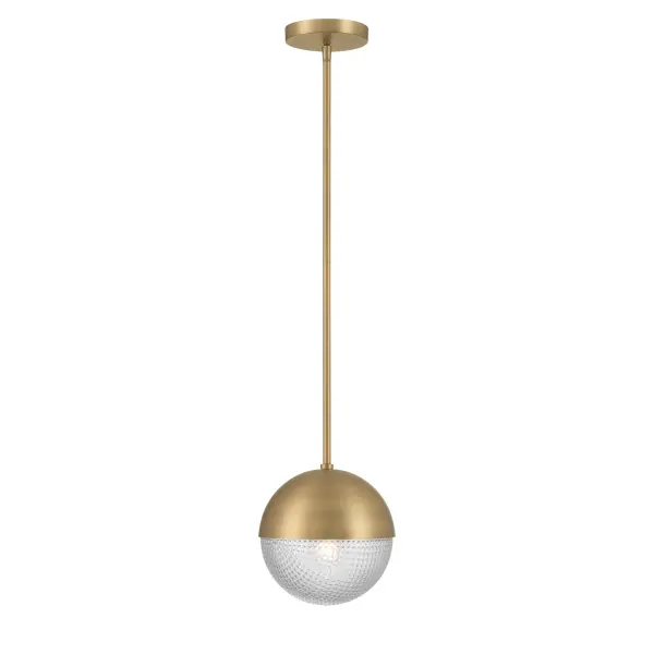 Luniva 8" Mini Pendant in Legacy Brass - Image 10