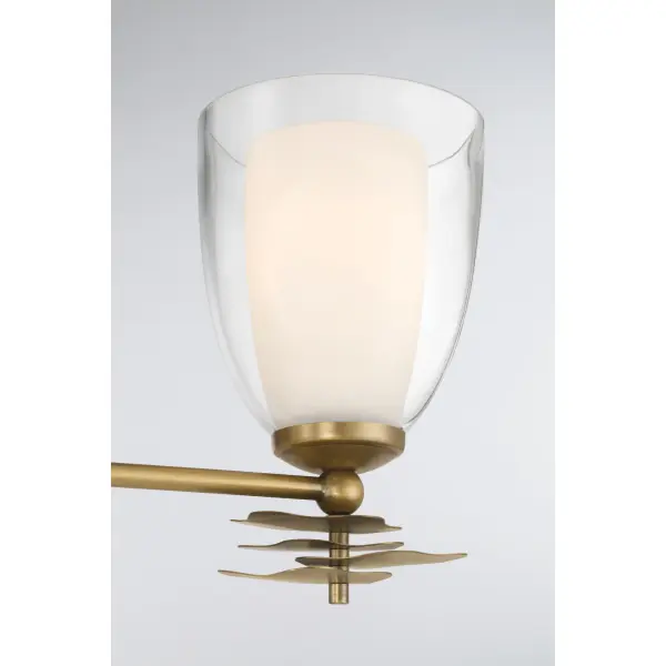 Elowen 2-Light Vanity in Legacy Brass - Image 3
