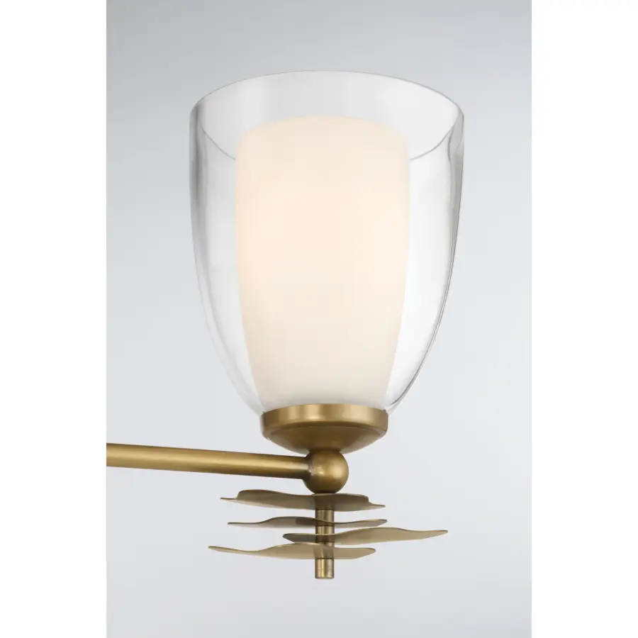 Elowen 2-Light Vanity in Legacy Brass - Image 3
