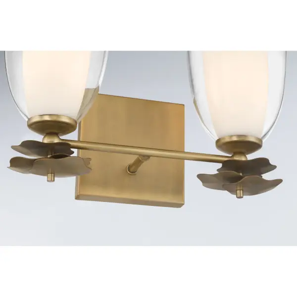 Elowen 2-Light Vanity in Legacy Brass - Image 4