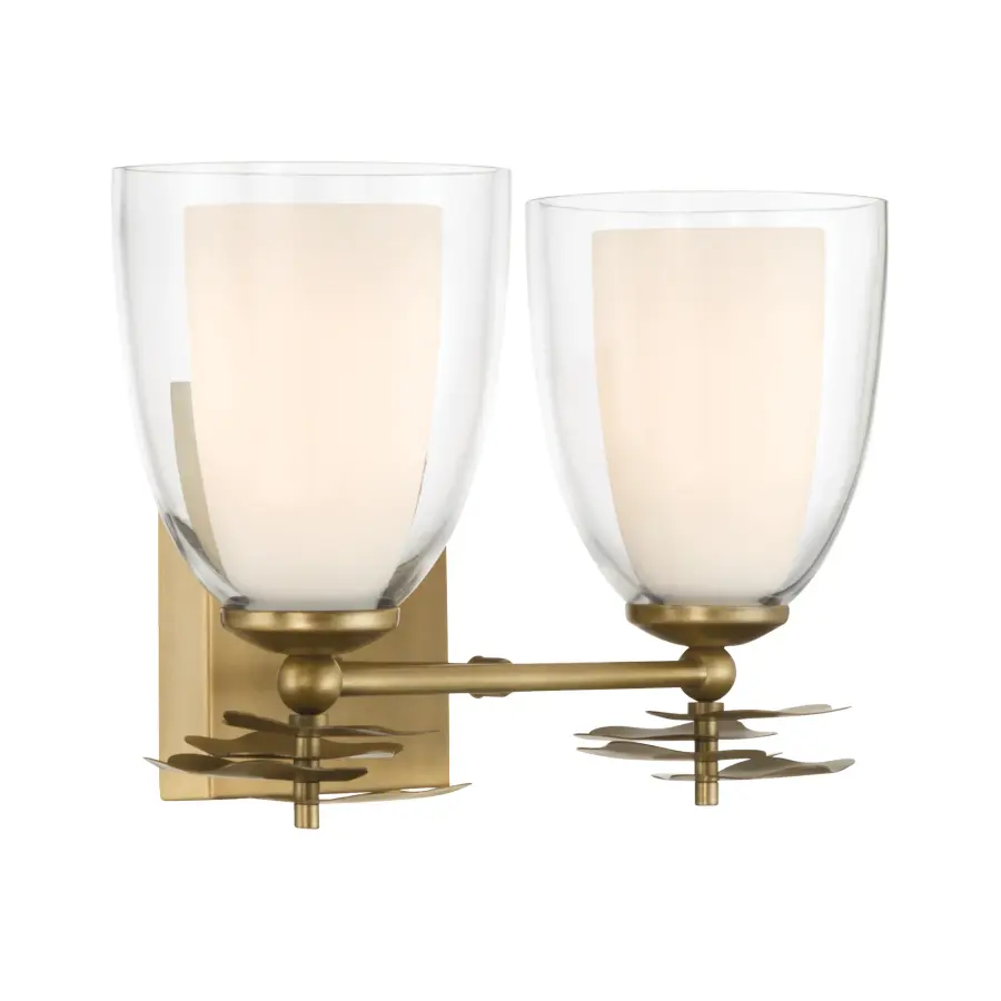 Elowen 2-Light Vanity in Legacy Brass - Image 6
