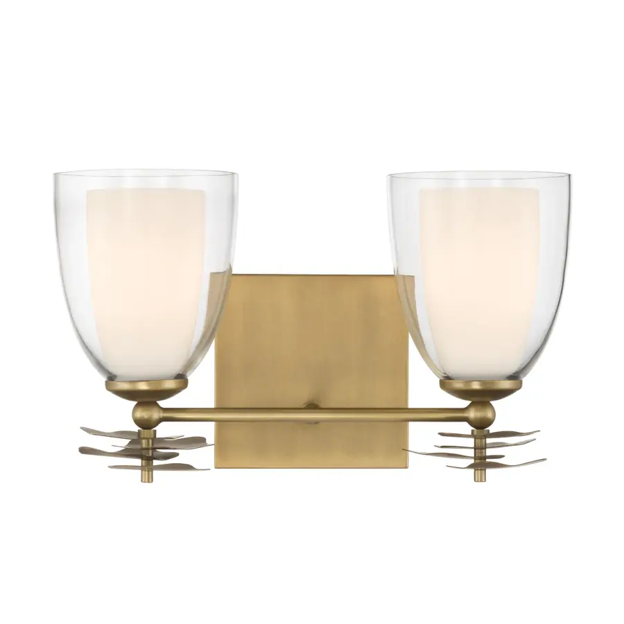 Elowen 2-Light Vanity in Legacy Brass - Image 8