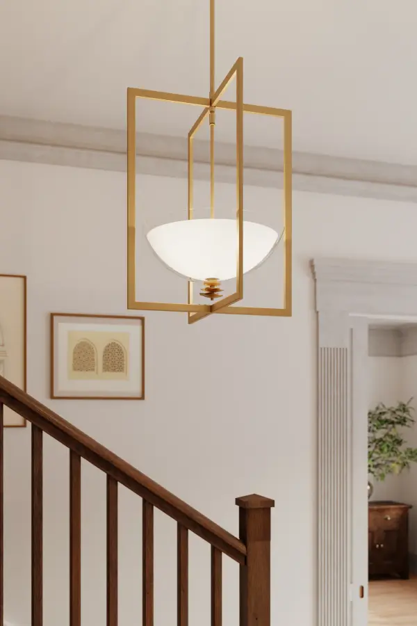 Elowen 18" 3-Light Pendant in Legacy Brass - Image 5