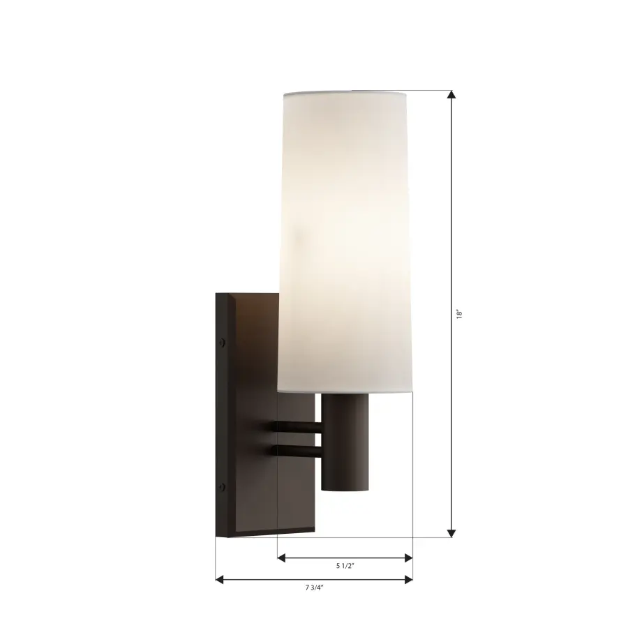 Draxen 18" High 1-Light Wall Sconce - Image 4