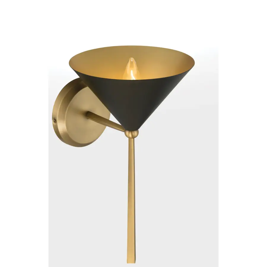 Cortan 15" 1-Light Bath Sconce in Legacy Brass - Image 5
