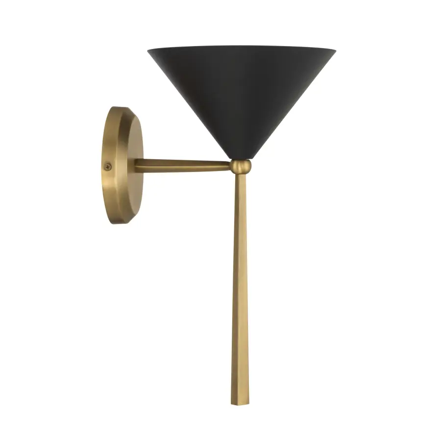 Cortan 15" 1-Light Bath Sconce in Legacy Brass - Image 7