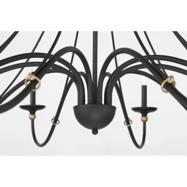 Grand Traditional Statement Piece with Luxurious Gold Accents - Image 2