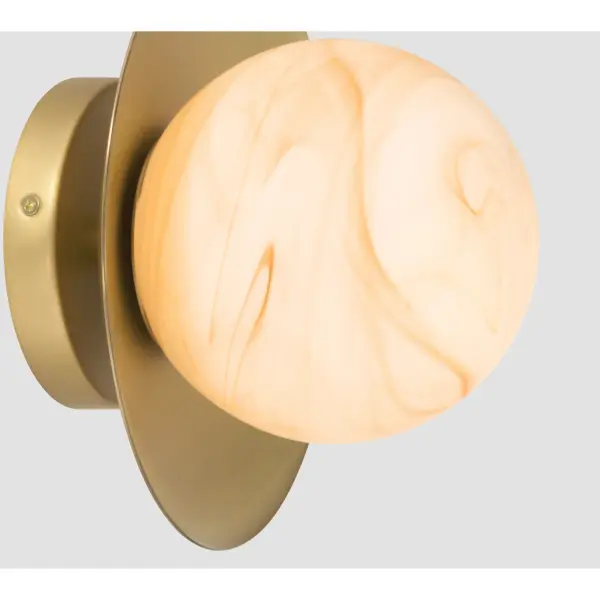 Olenne 9" 1-Light Bath Sconce in Legacy Brass - Image 3