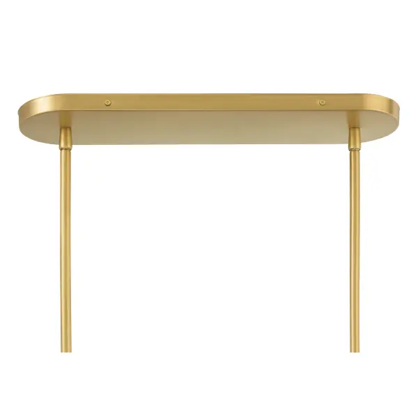 Olenne 64" 5-Light Linear Chandelier in Legacy Brass - Image 3