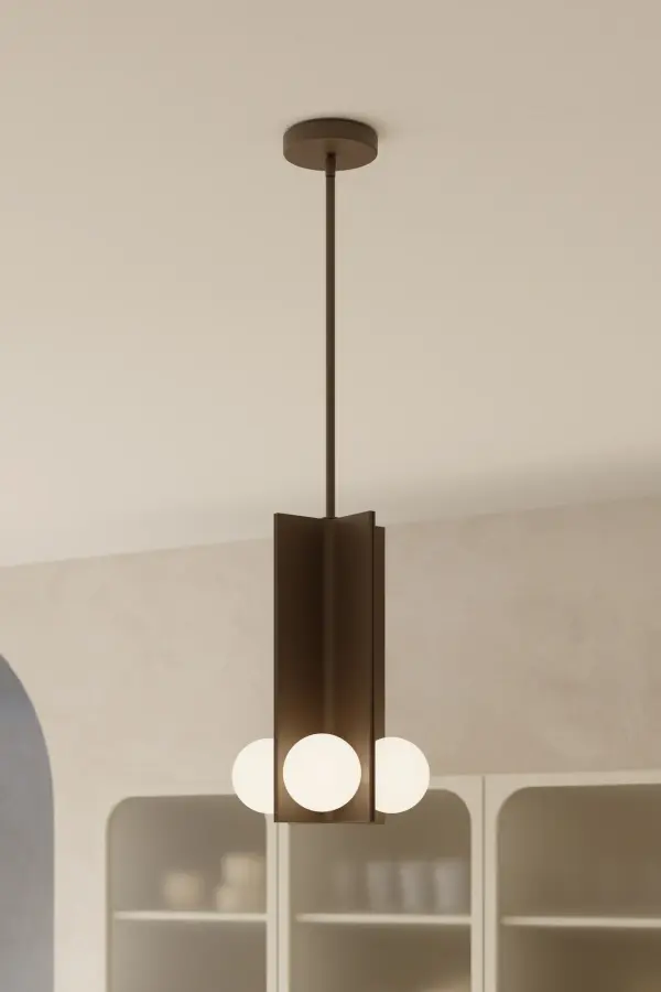 Vestra 10.5" LED Pendant in Dark Bronze - Image 2