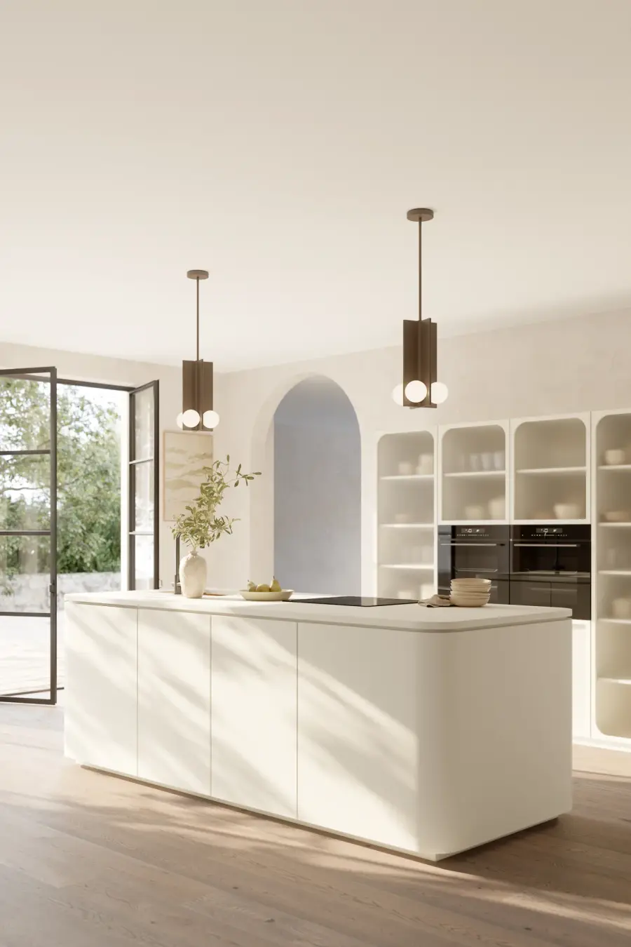 Vestra 10.5" LED Pendant in Dark Bronze - Image 3