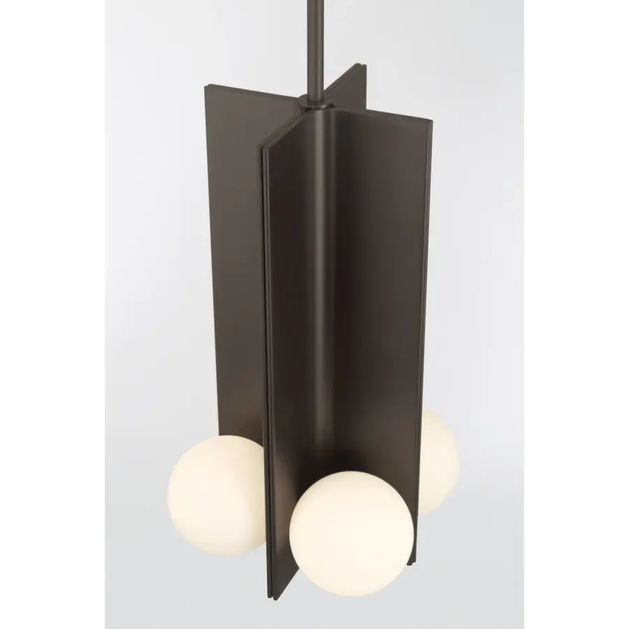 Vestra 10.5" LED Pendant in Dark Bronze - Image 7