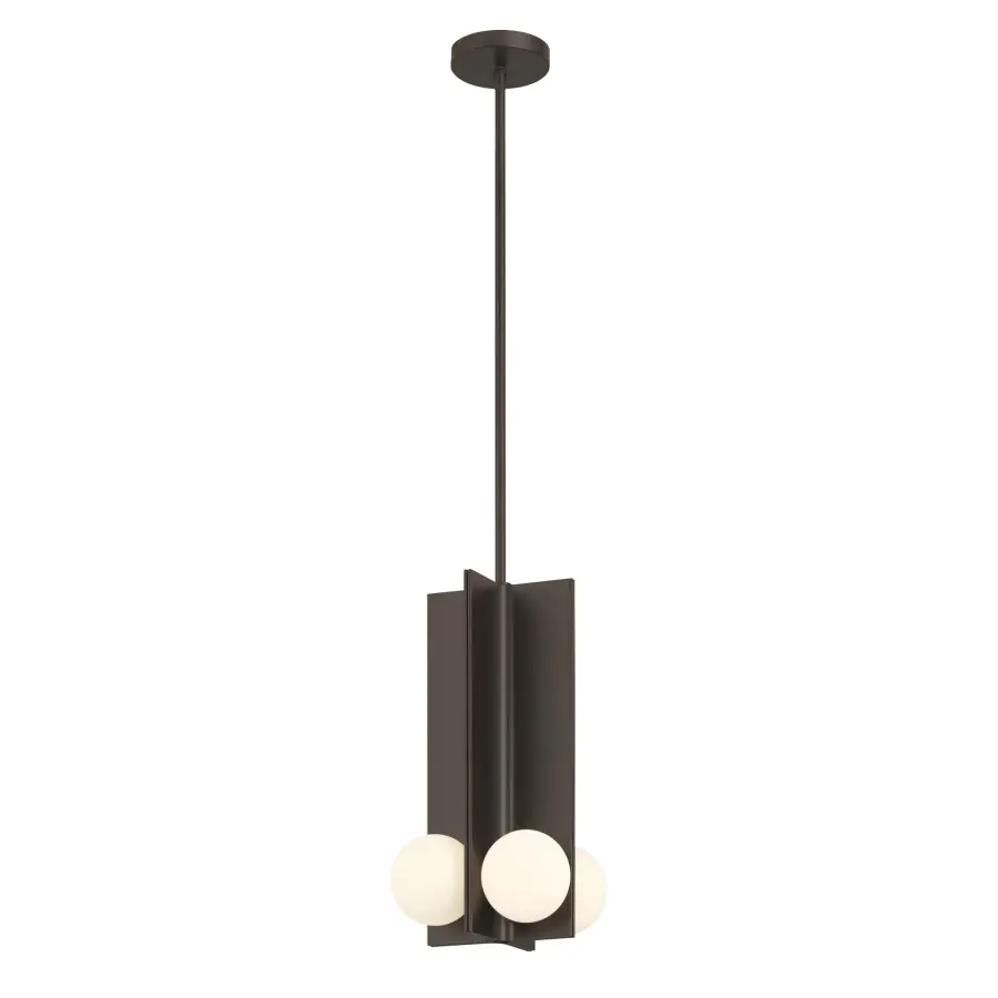 Vestra 10.5" LED Pendant in Dark Bronze - Image 10